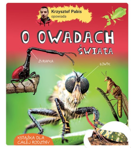 Opowiada o owadach ; o owadach książka ; książka o owadach świata ; pabis książka ; o owadach świata książka ; dla dzieci książka o owadach
